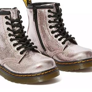 Toddler Girls Dr Marten’s Combat Boots